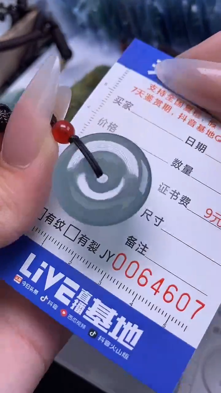【闪购商品】翡翠颈饰未镶嵌多样性发货 只发一件 扣子