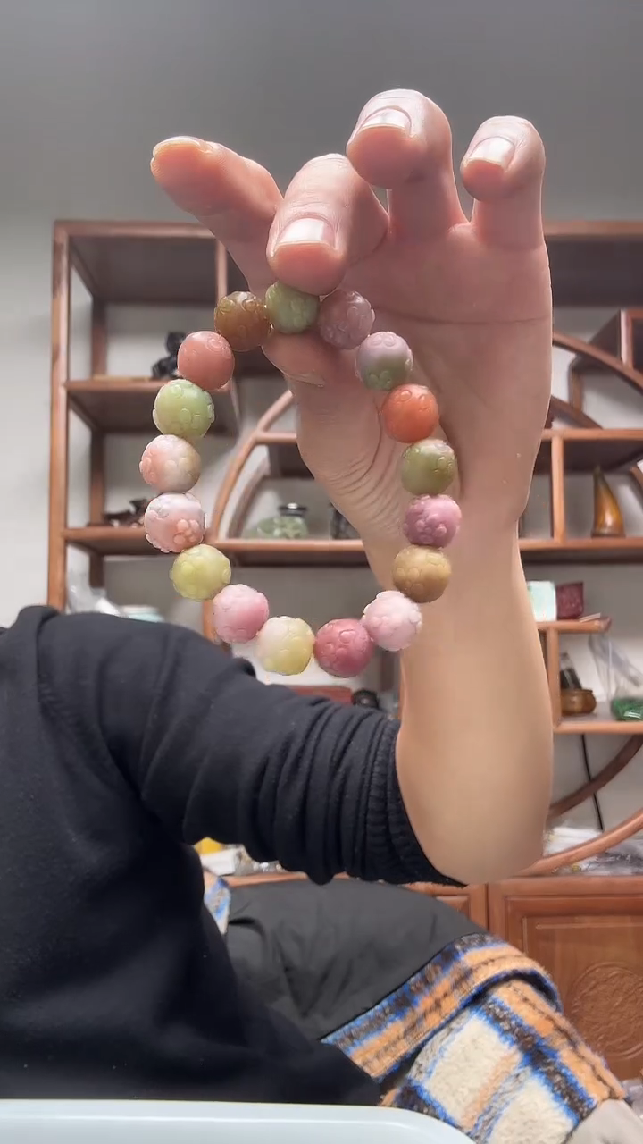 未镶嵌手串玛瑙/玉髓盐源手串p-1