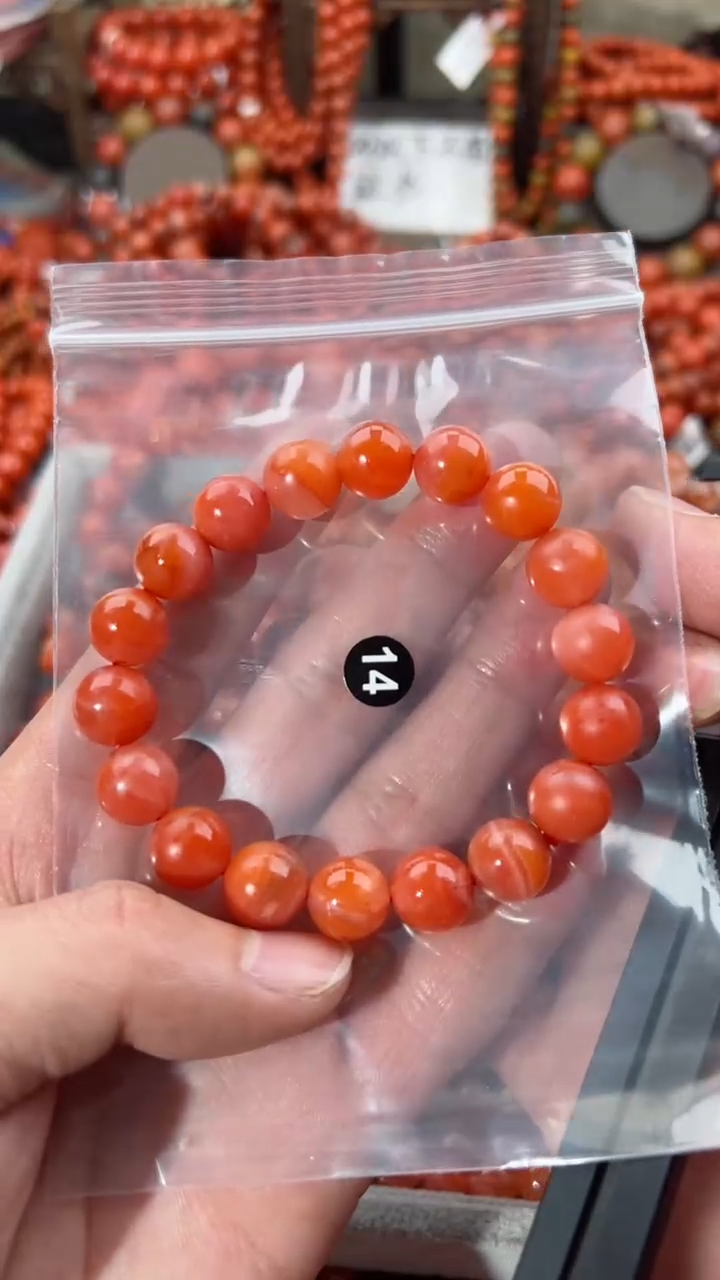 【闪购商品】南红玛瑙手串未镶嵌11