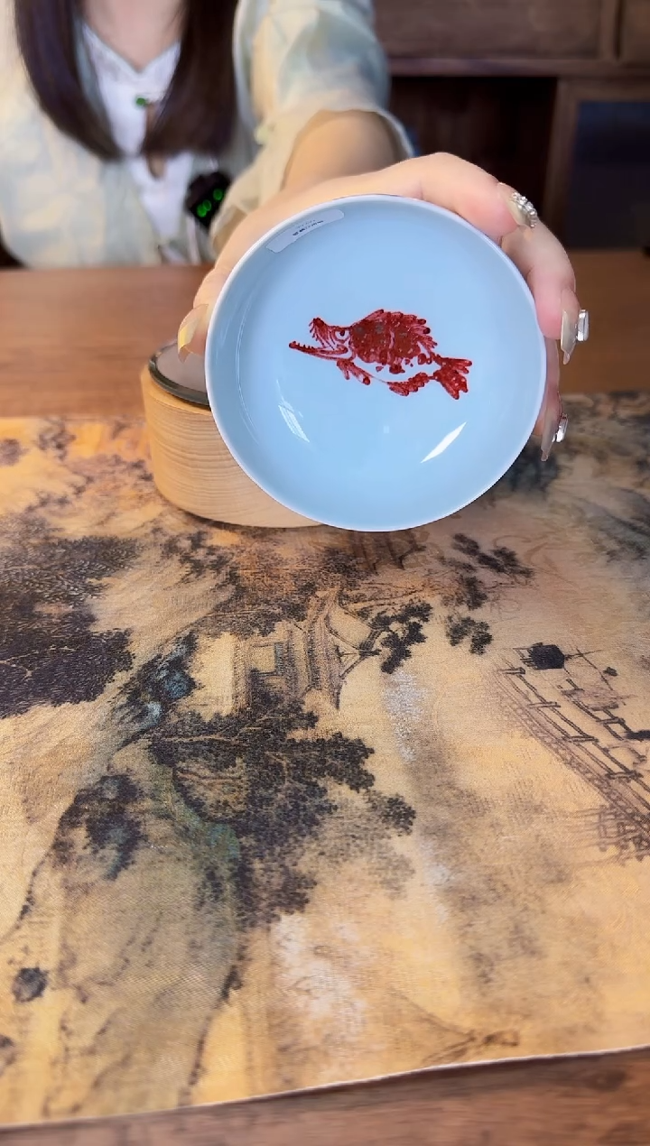 景德镇手绘青花茶器