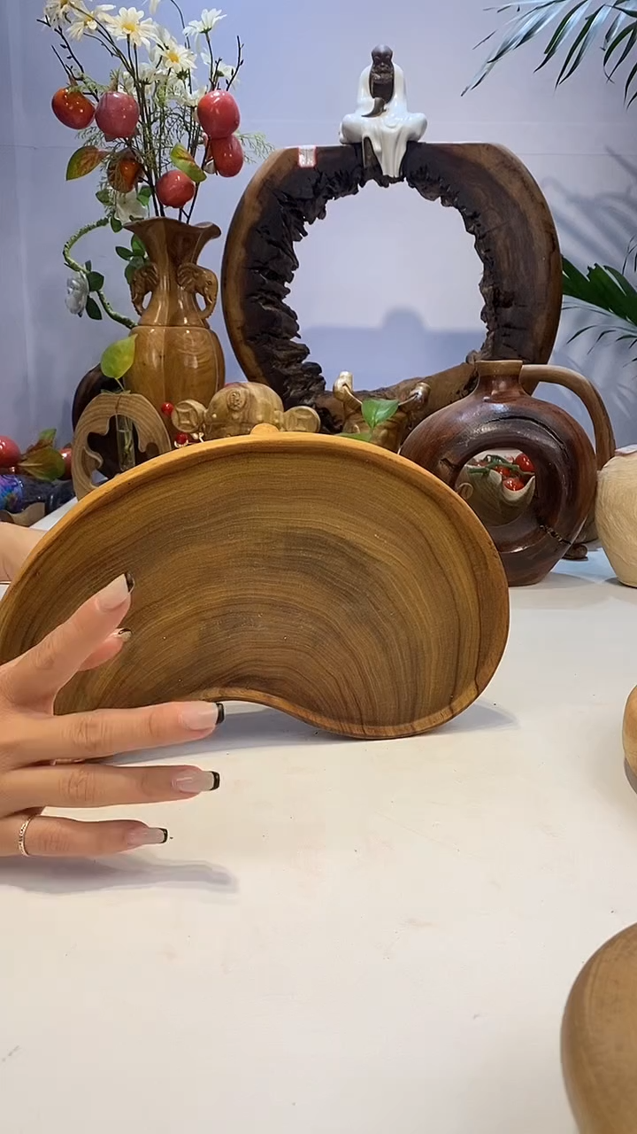 香樟木A22三足弯弯干泡/尺寸18*15*5