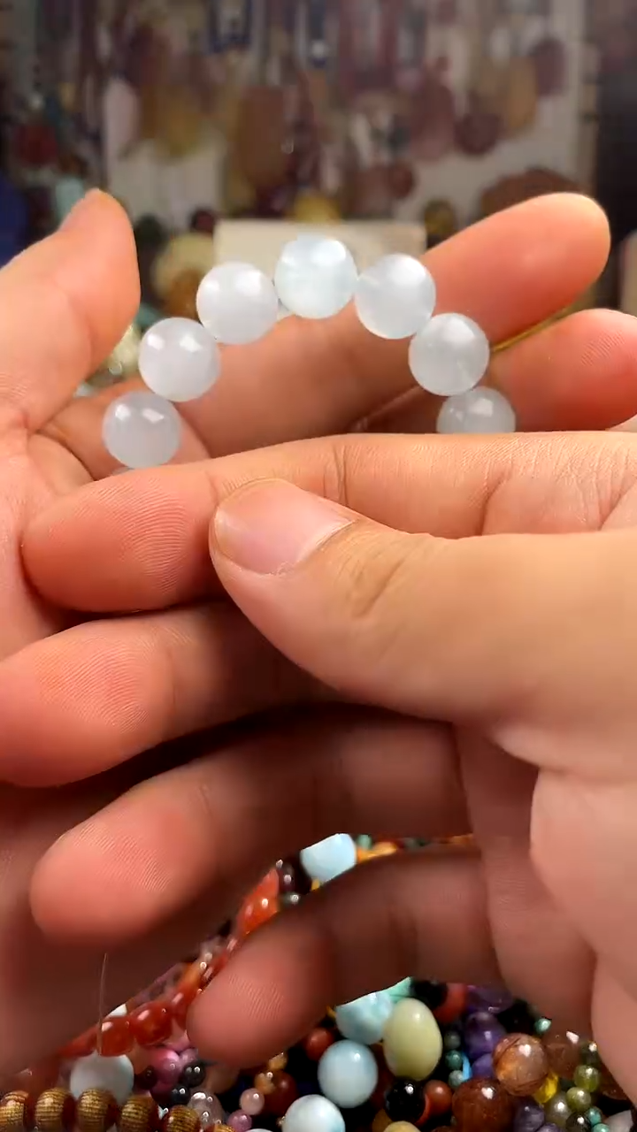 海蓝宝石手链未镶嵌想***。(一物一件)154398