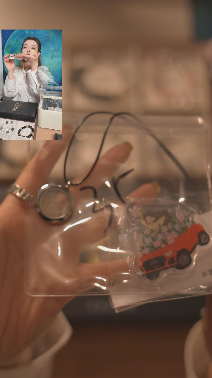 水晶手绳未镶嵌水晶小盒