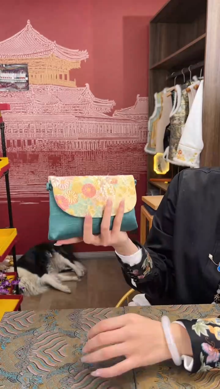 【闪购商品】刺绣非遗  手工西阵织包包