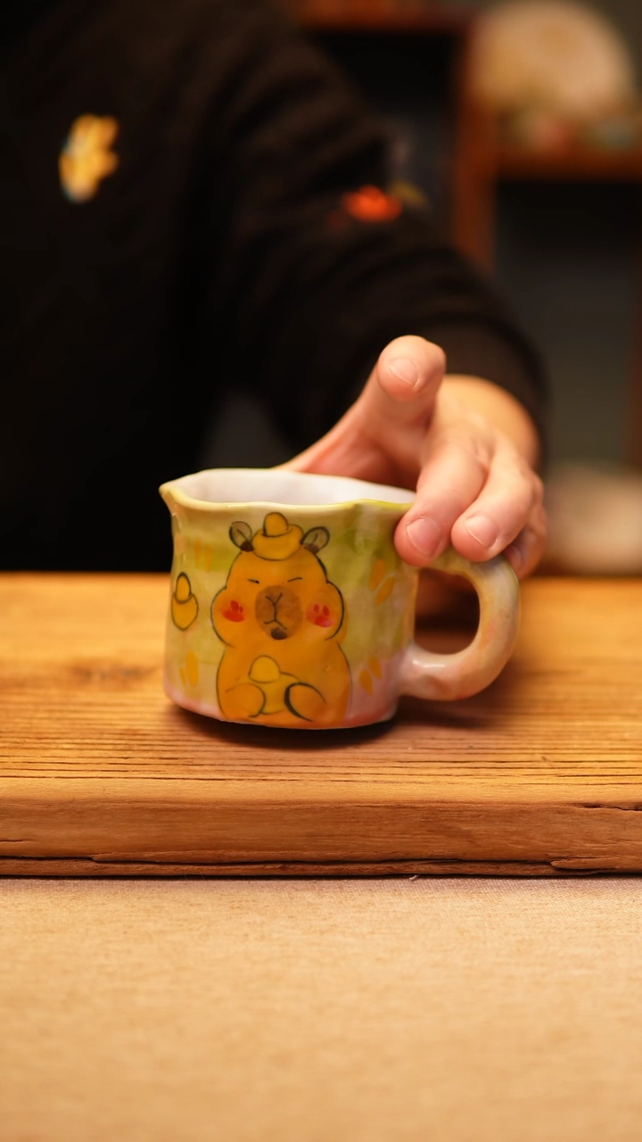 【闪购商品】@@陶园瓷舍@@纯手工手绘@高温釉下彩