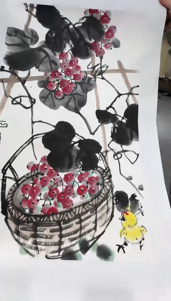 【闪购商品】国画天津人美-范石甫国画出版原作