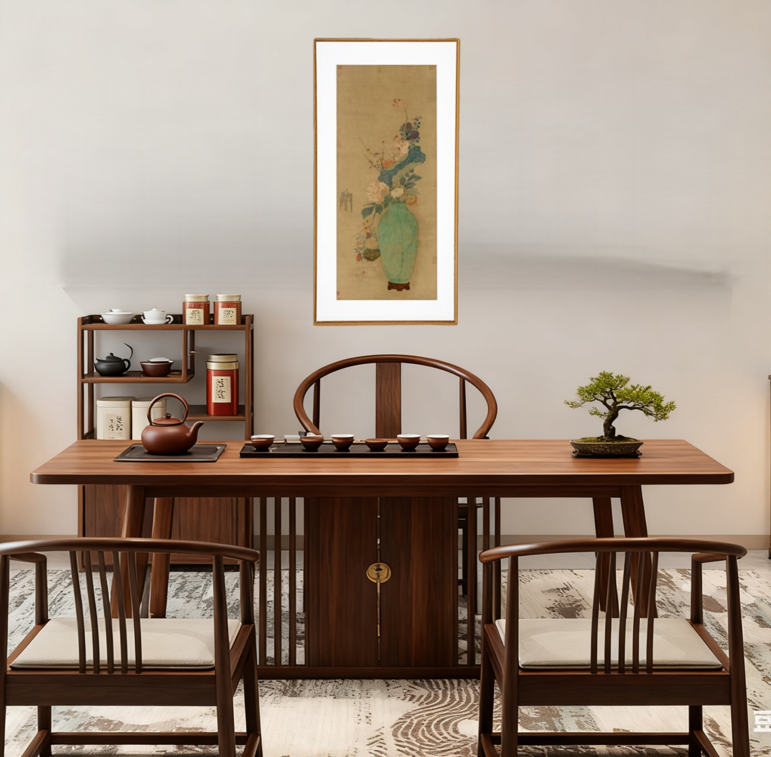 《平安如意2》茶室餐厅玄关卫生间装饰挂画净化空间佳作