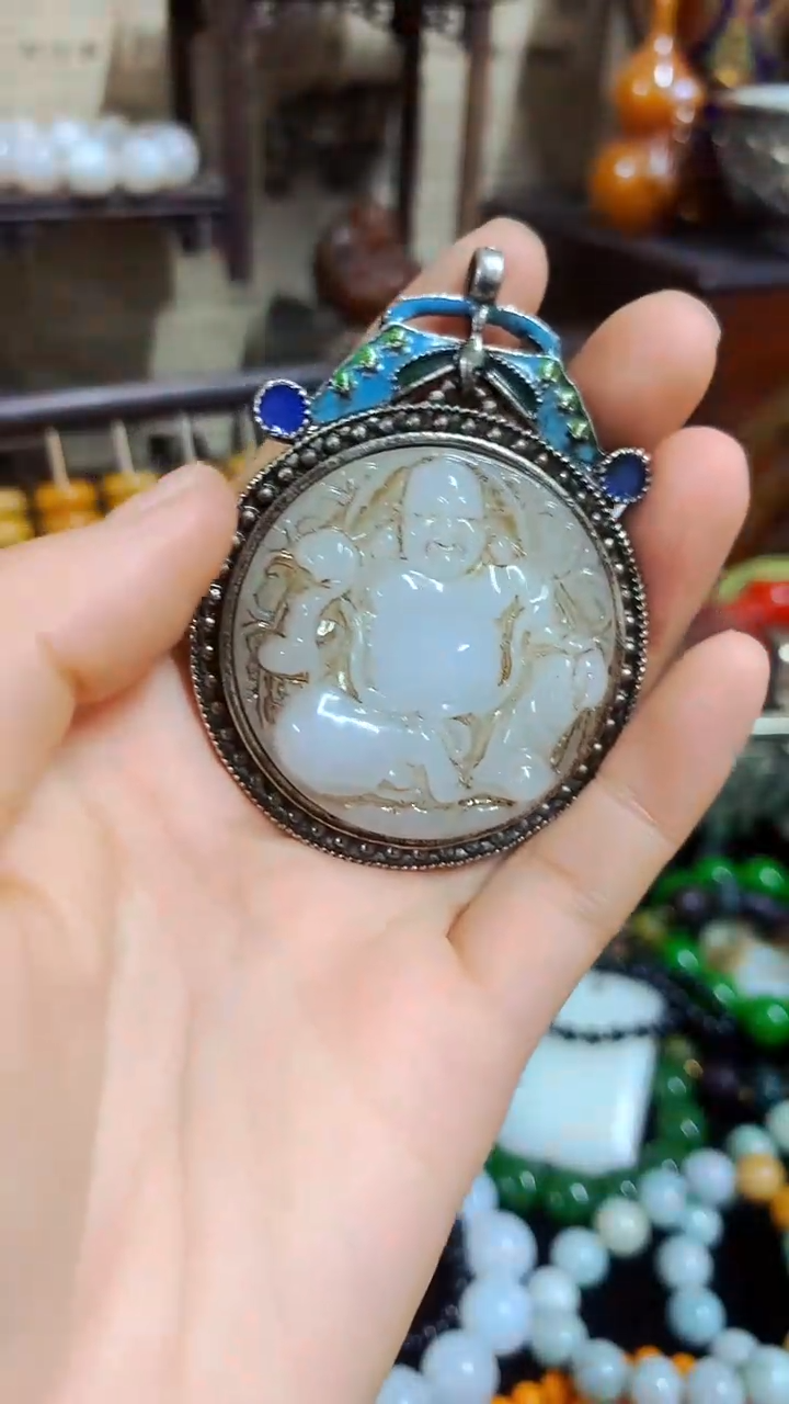 【闪购商品】和田玉颈饰未镶嵌主播推荐主播推荐