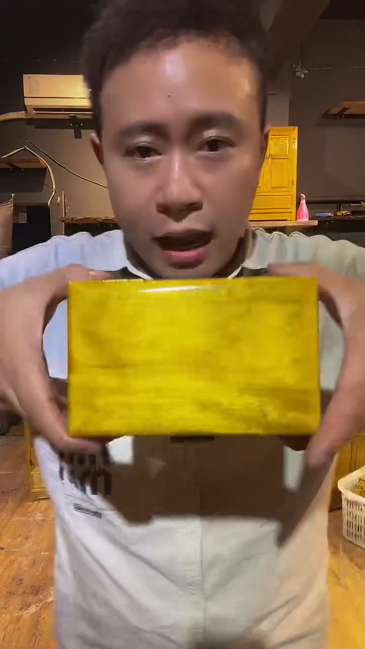 木金丝楠木制品金砖盒子