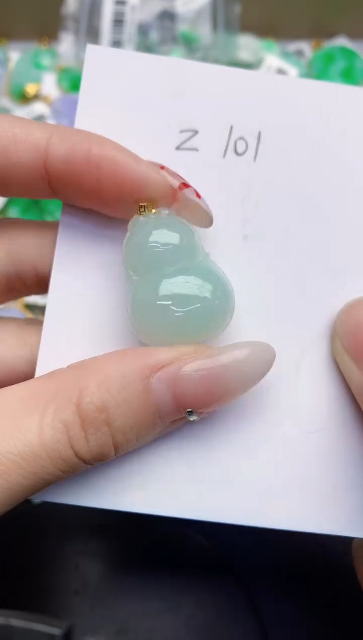 【闪购商品】翡翠颈饰18K金镶嵌000000000000