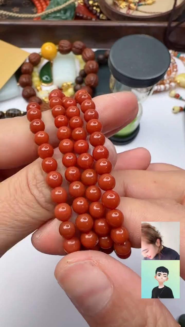 【闪购商品】南红玛瑙手串未镶嵌南红玛瑙长串