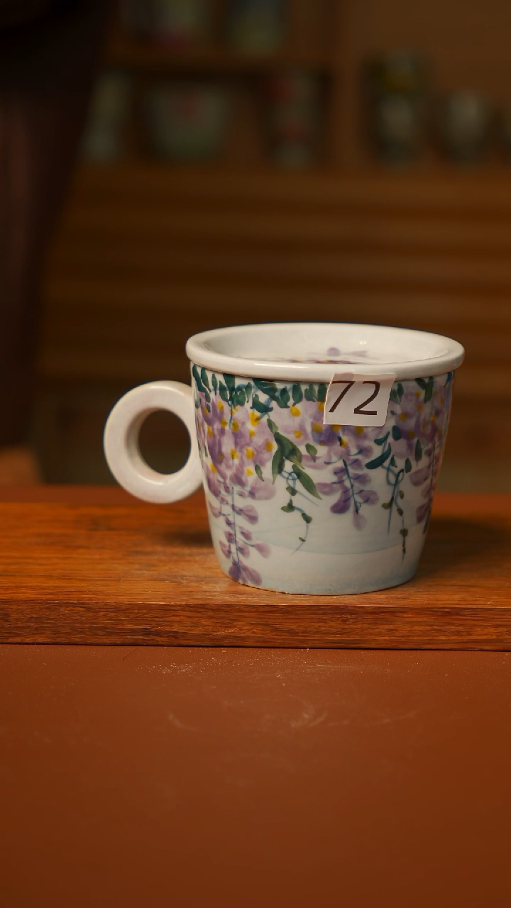 瓷片景德镇手绘瓷器高温釉下彩---