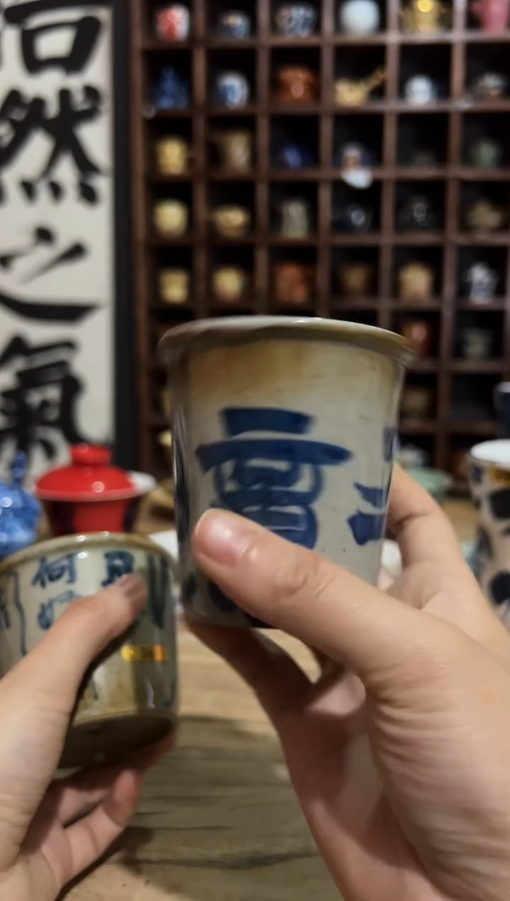 【闪购商品】观云听雨原创手绘茶具