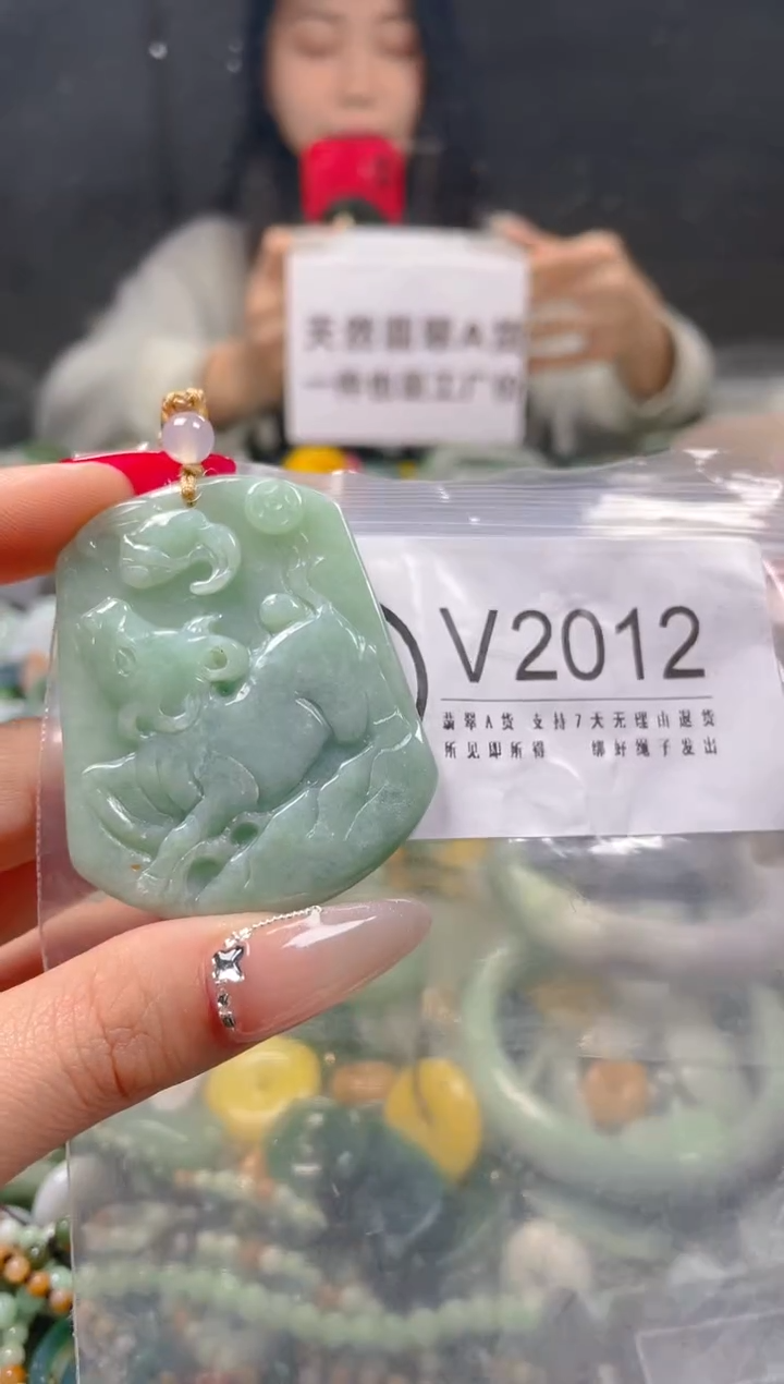 【闪购商品】翡翠颈饰未镶嵌/V/翡翠A货一图一物