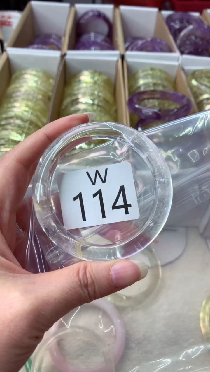 未镶嵌手镯水晶W114-54