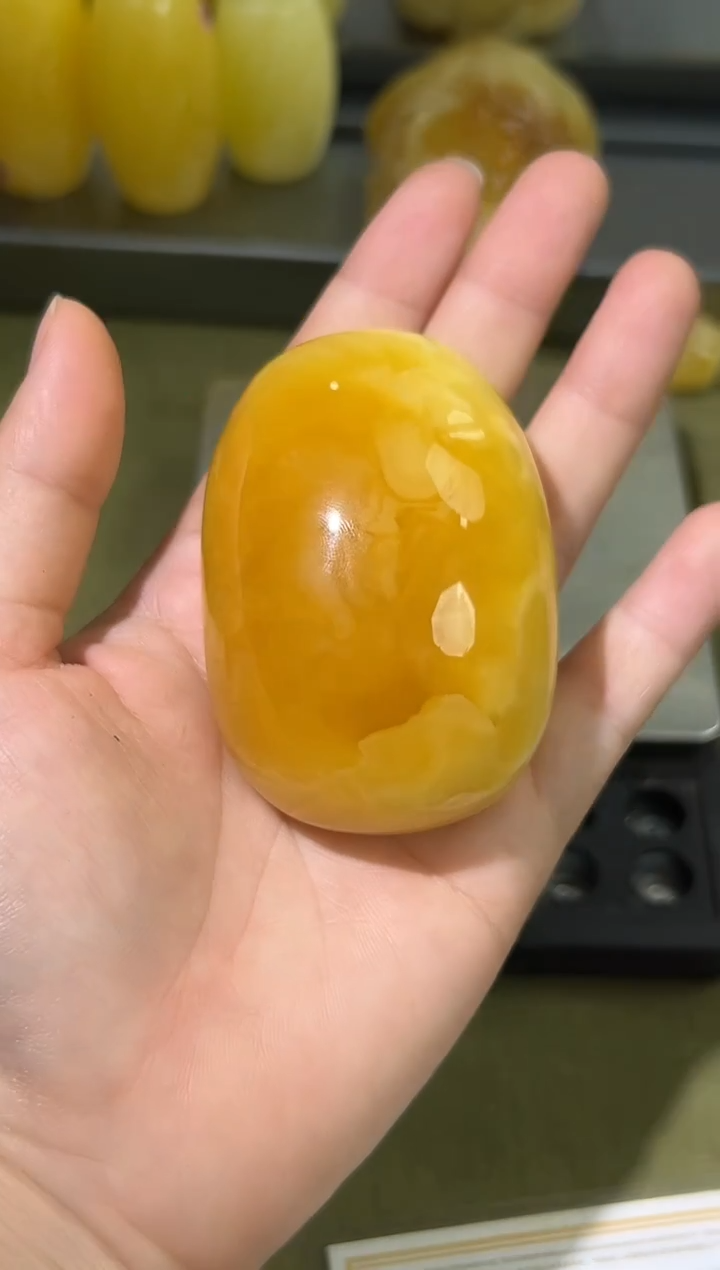 裸石琥珀未镶嵌琥珀蜜蜡吊坠
