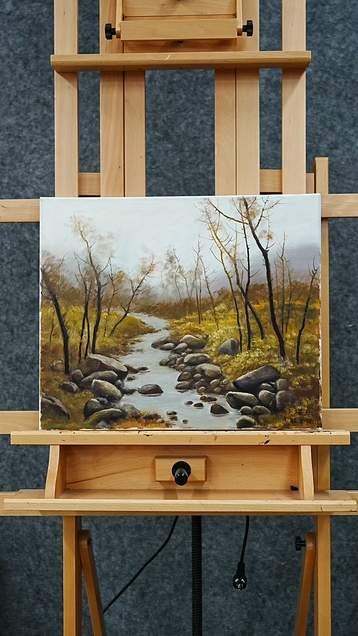 油画AB老师油画作品