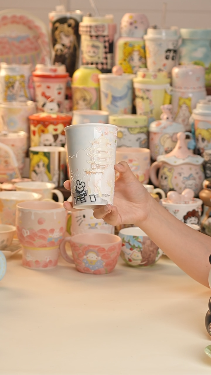 其他景德镇釉下彩手绘设计师款陶瓷