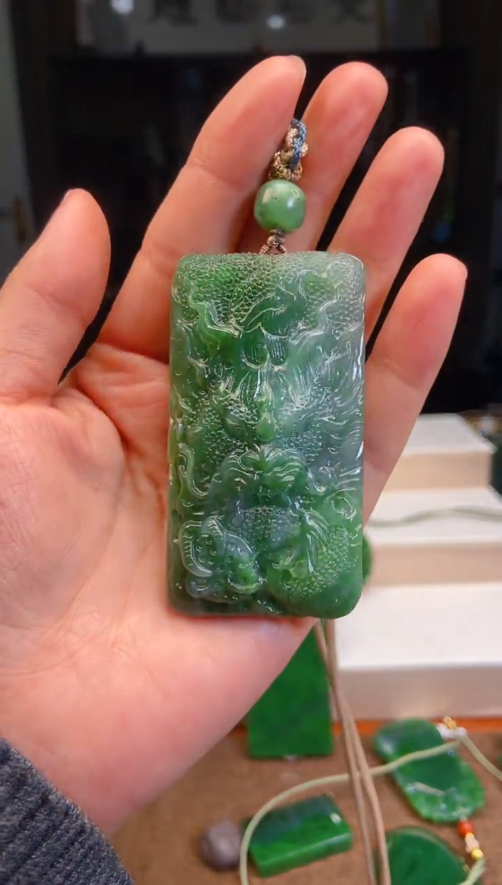 【闪购商品】和田玉挂件未镶嵌1