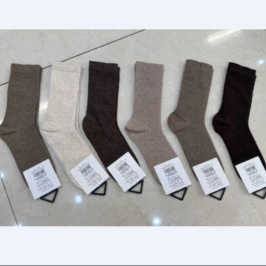 流行款净版堆堆袜