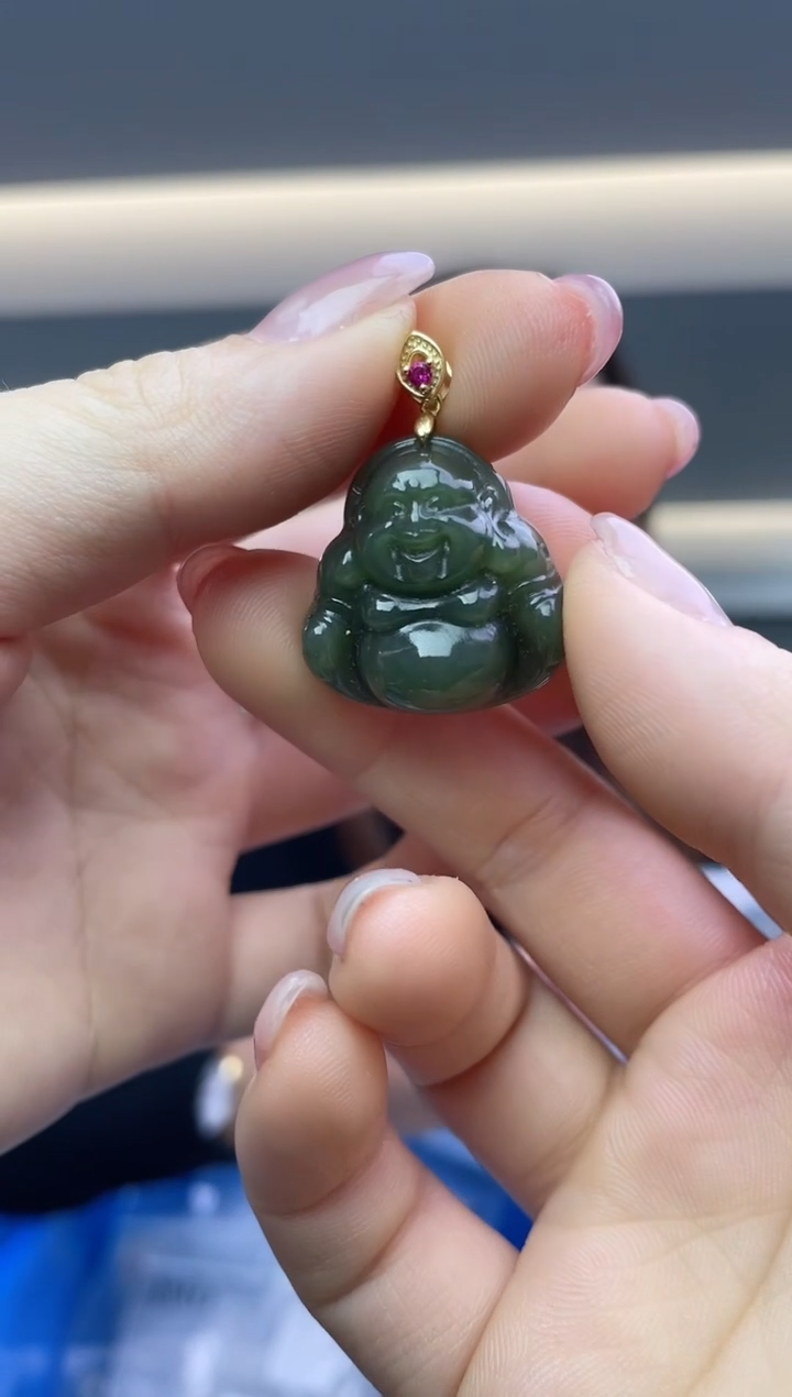 【闪购商品】和田玉`银S925镶嵌（多样性发一件）