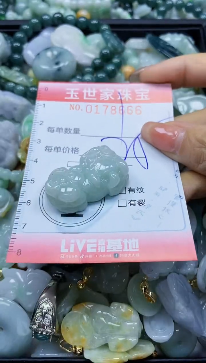 【闪购商品】翡翠颈饰未镶嵌闪购0178666