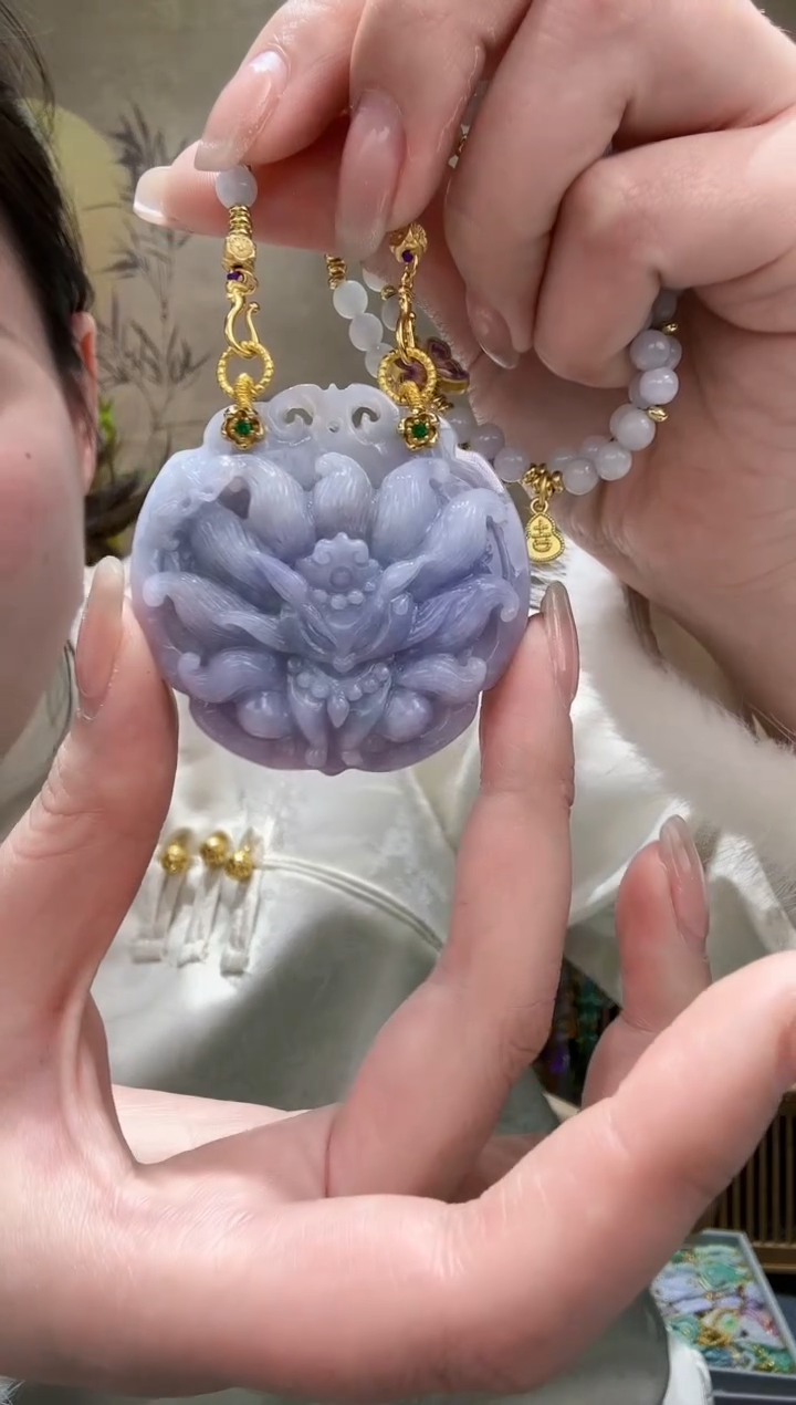 【闪购商品】翡翠颈饰未镶嵌吊坠