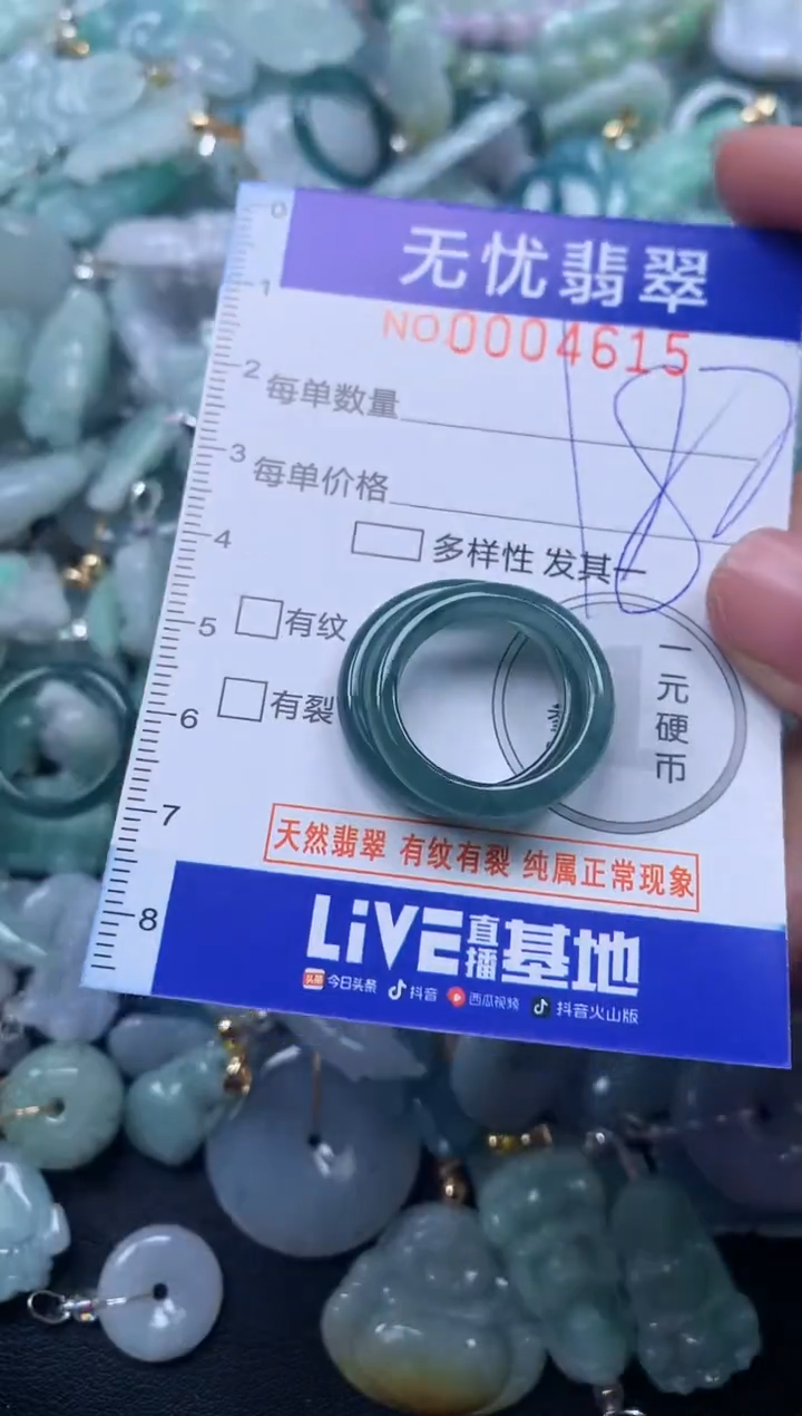 颈饰未镶嵌翡翠4615