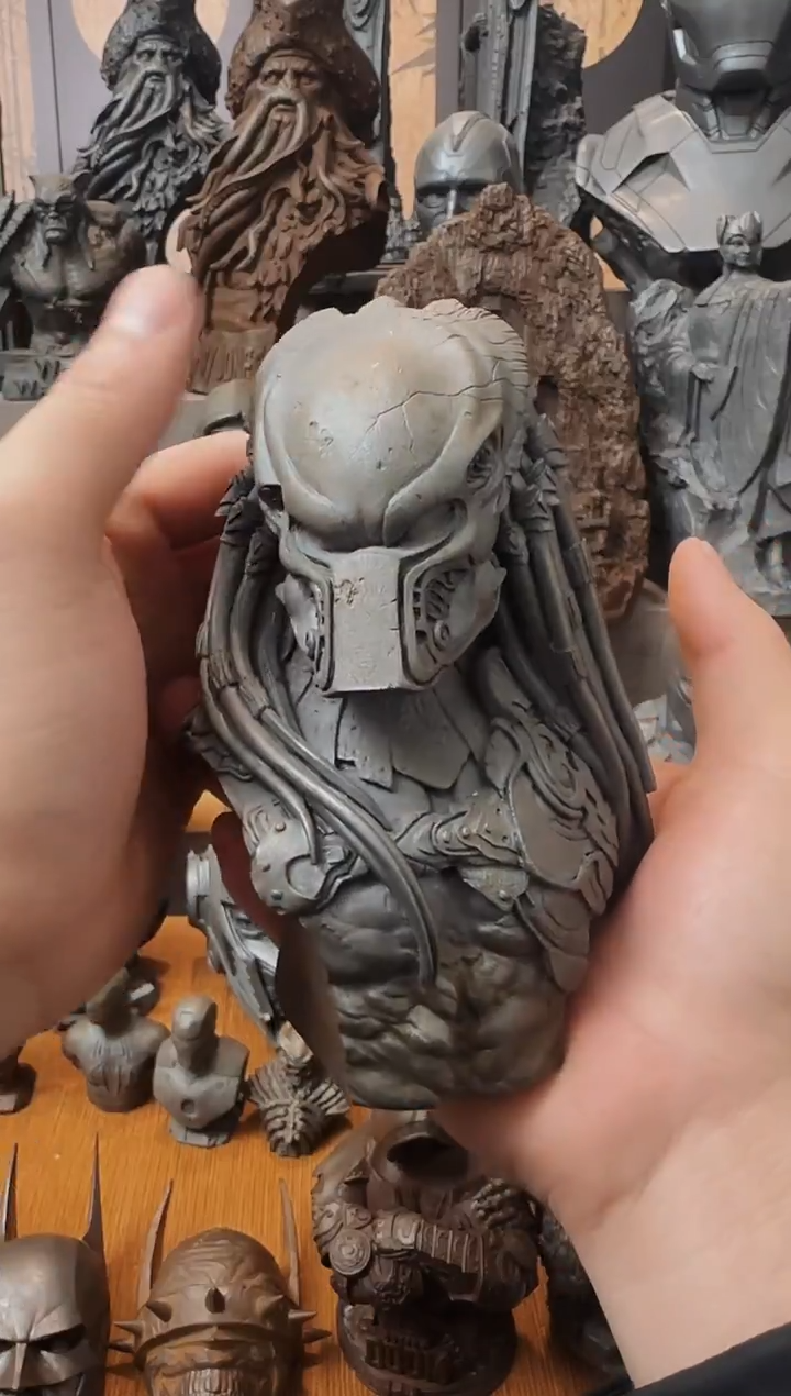 铁创意家居摆件--铁血战士