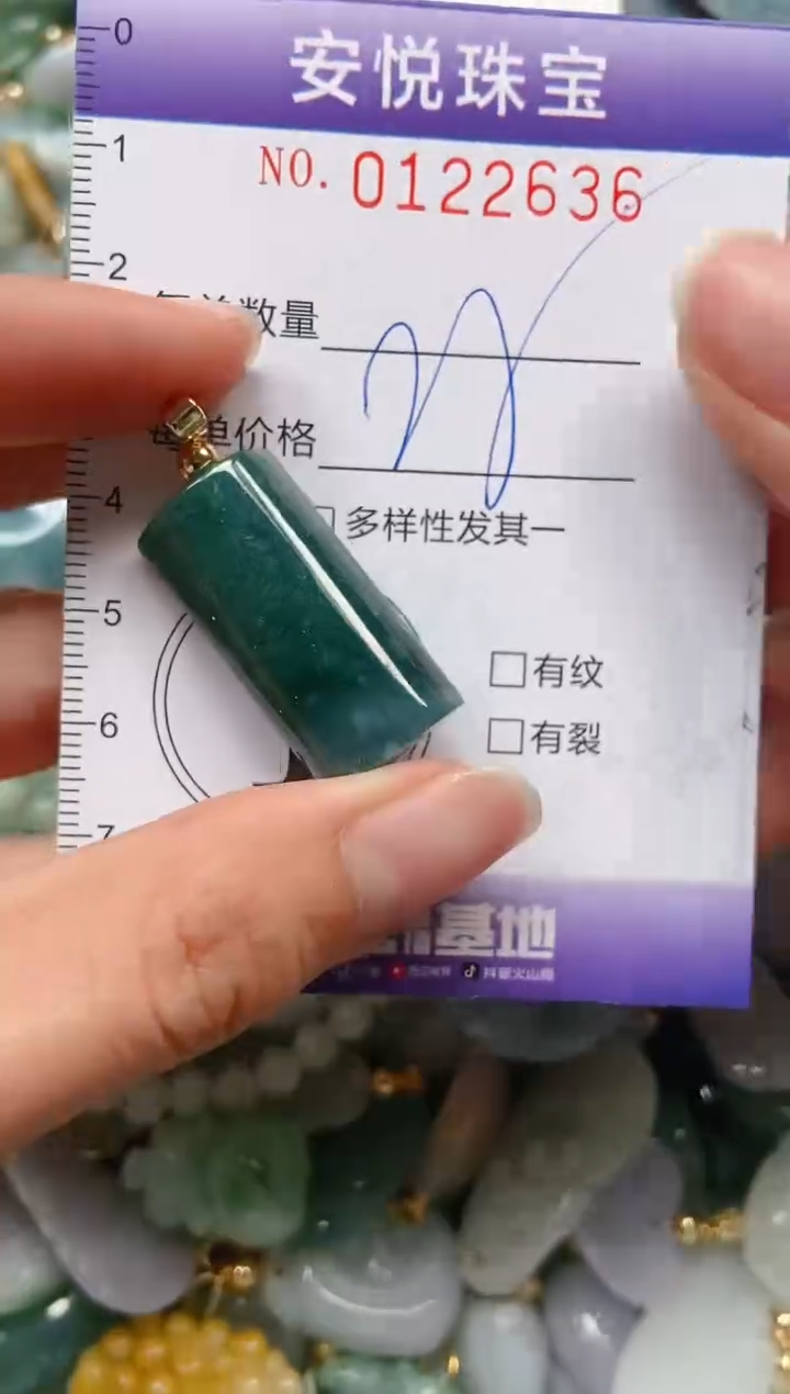 【闪购商品】翡翠颈饰未镶嵌闪购0122636