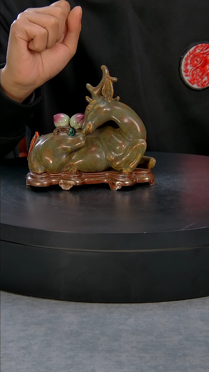 【闪购商品】红铜釉仿生瓷精品陶瓷