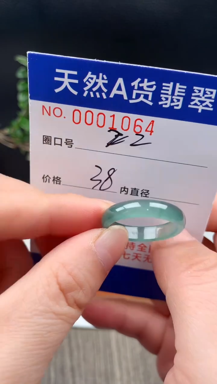 未镶嵌戒指翡翠220#