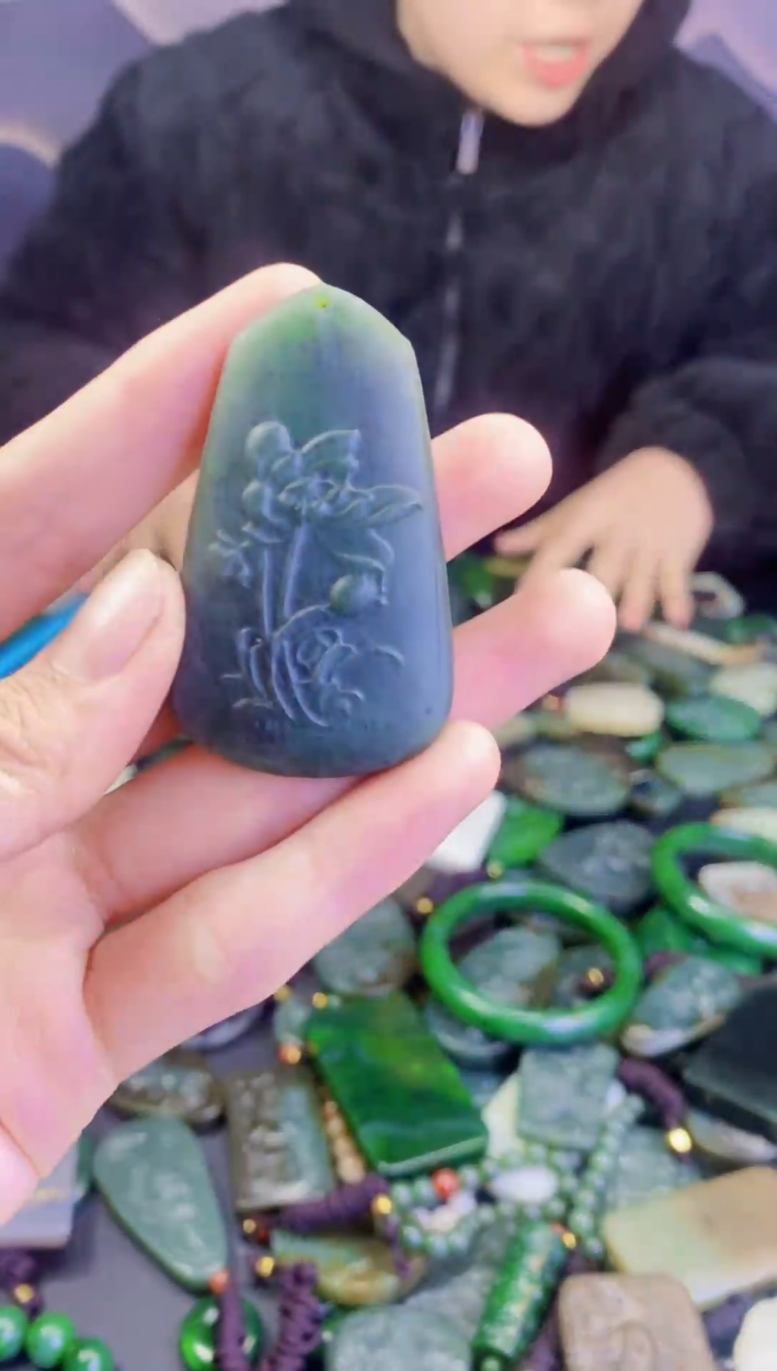 颈饰未镶嵌和田玉1111