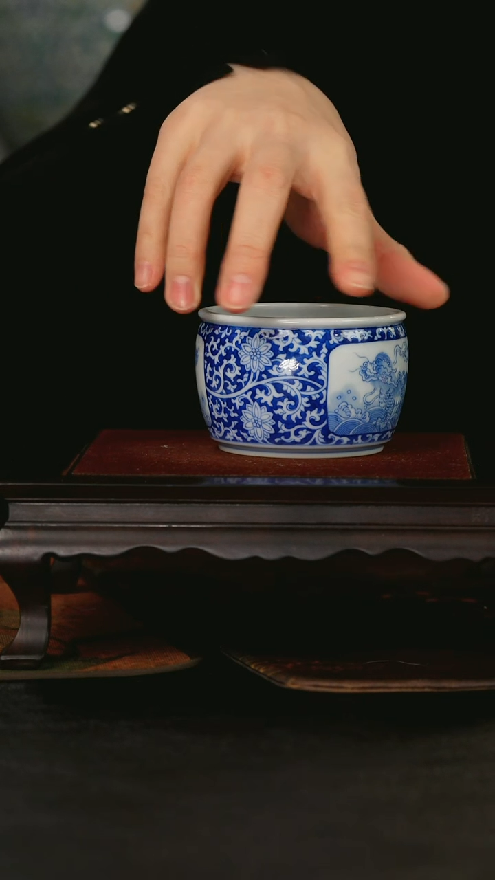 【闪购商品】栗子严选景德镇茶器@@涂杏花