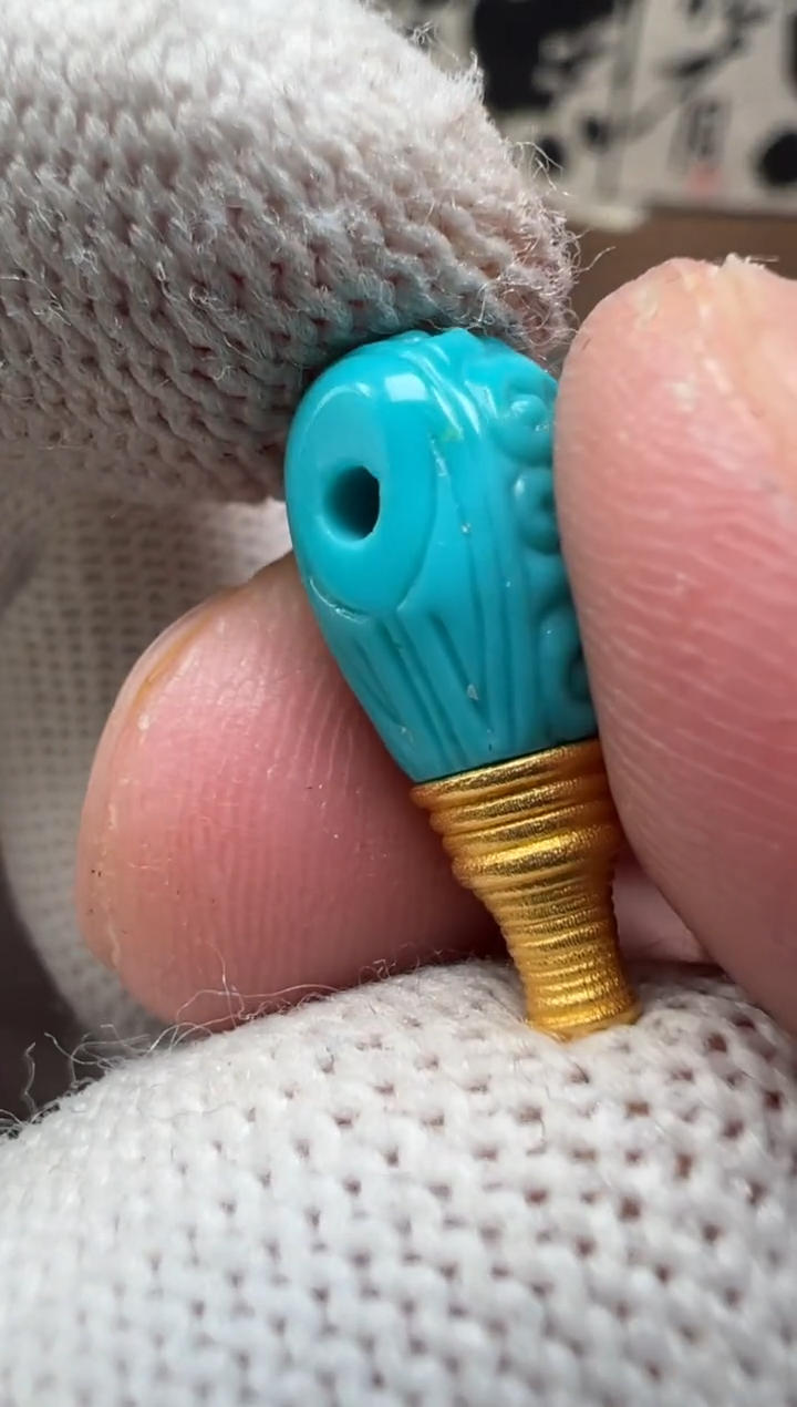 【闪购商品】绿松石1218K金镶嵌绿松石配饰