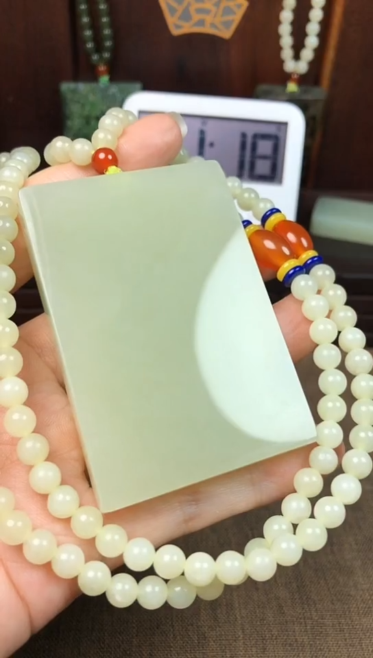 颈饰未镶嵌和田玉大*大叔