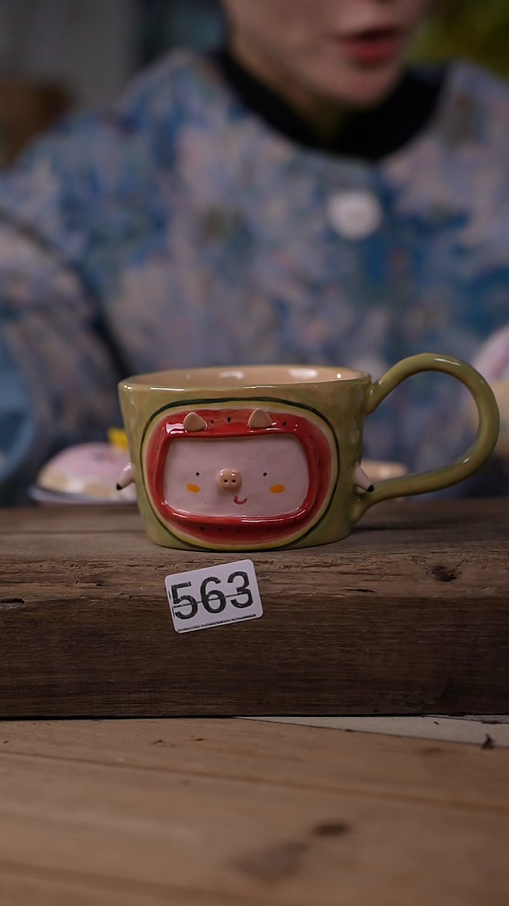 【闪购商品】瓷片手绘·杯/设计师 xudu 款