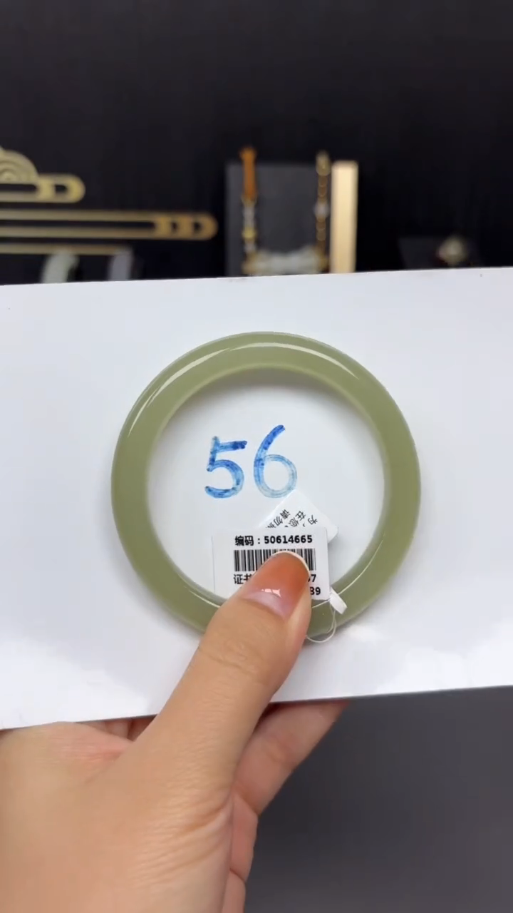 未镶嵌手镯和田玉4665