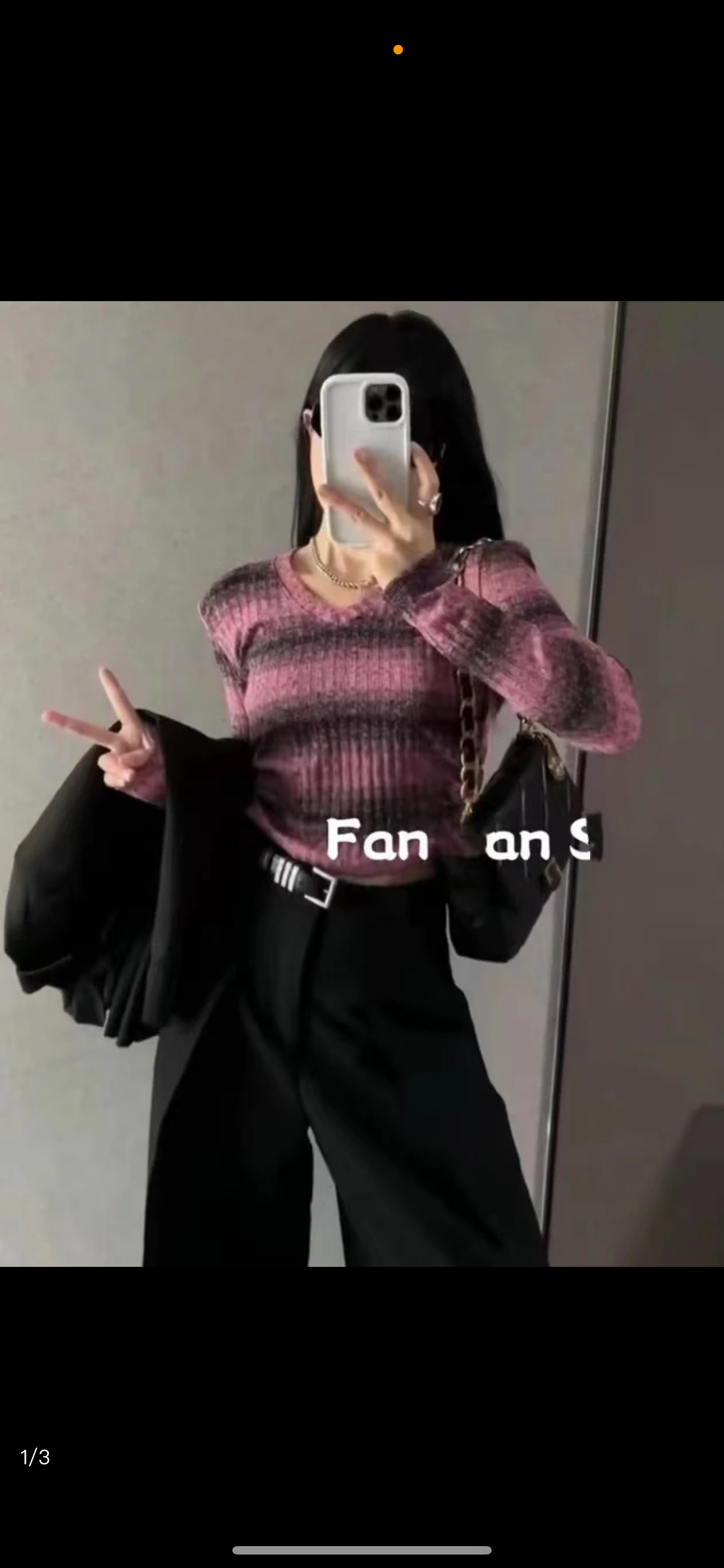 【1号链接】  春夏条纹毛衣时尚【直播专用No退No换】