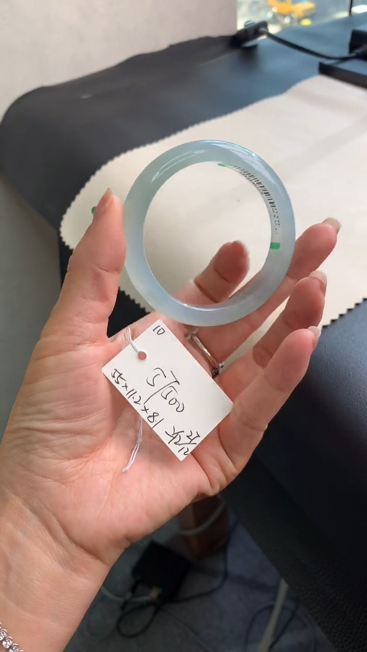 未镶嵌手镯翡翠翡翠手镯 下单联系小耳机#11 圈口55