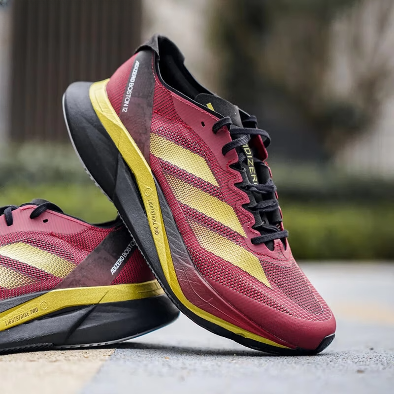 阿迪达斯波士顿ADIZERO BOSTON 12男子竞速训练缓震跑步鞋JS1919