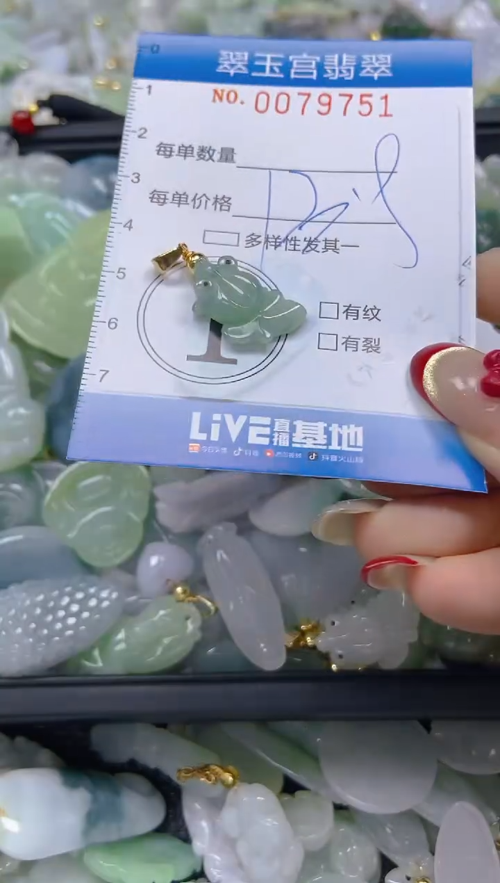 【闪购商品】翡翠颈饰未镶嵌闪购0079751