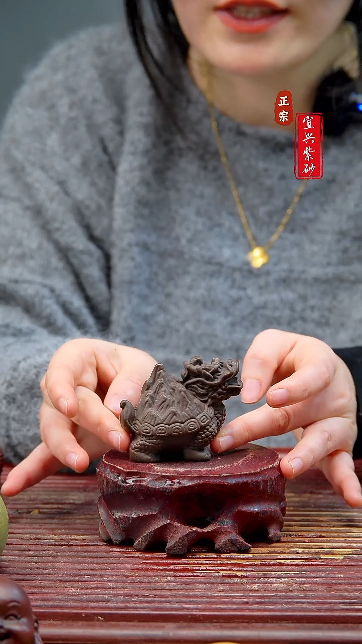 紫砂宜兴紫砂茶宠摆件
