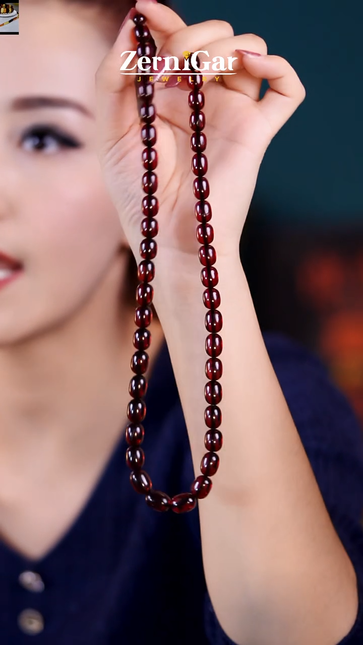 【闪购商品】琥珀颈饰未镶嵌天然琥珀项链