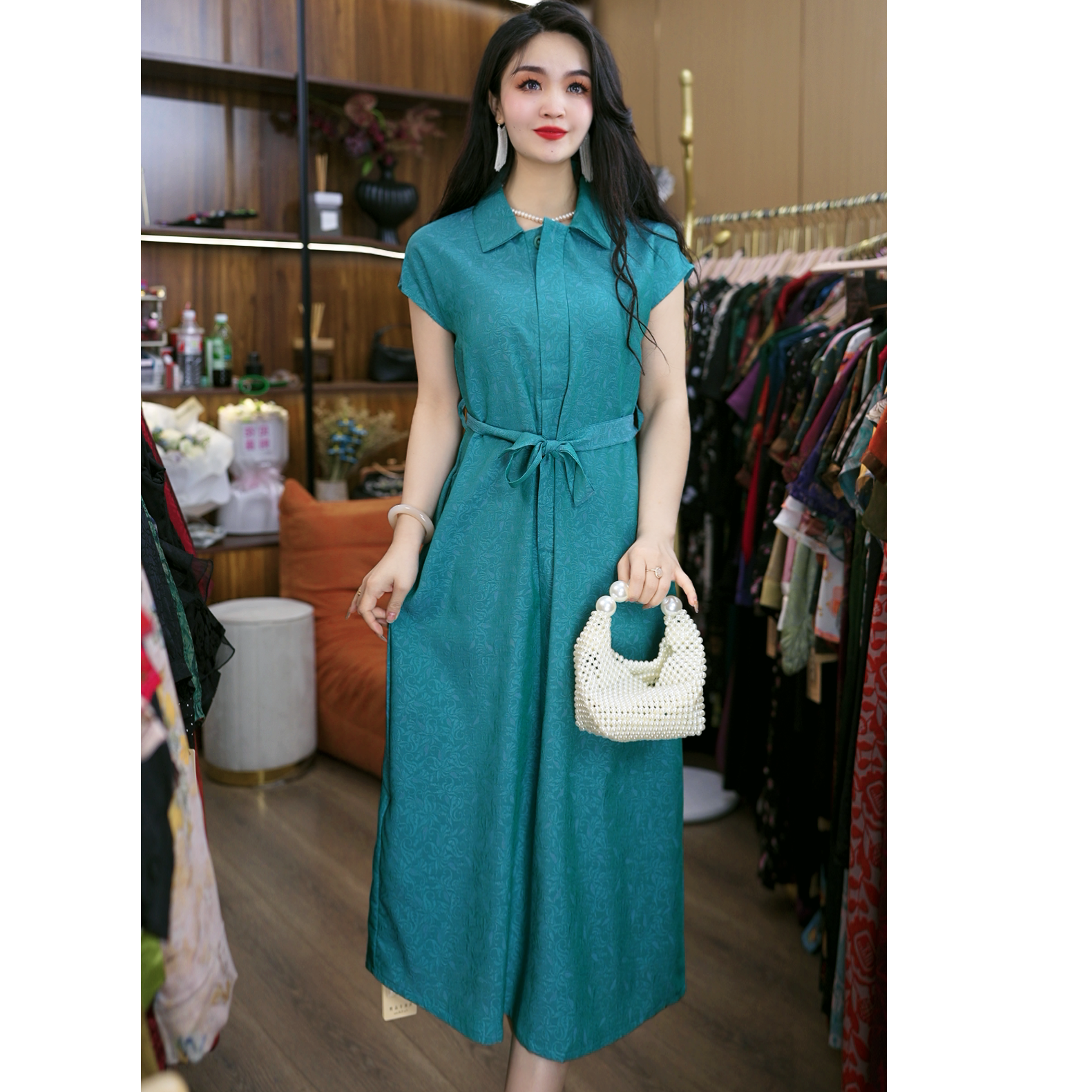 6669-22新款精致女士连衣裙