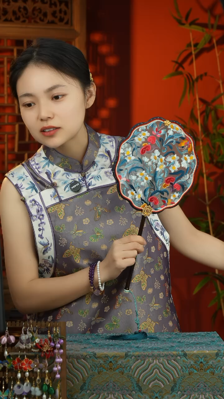 刺绣纯手工非遗国风饰品