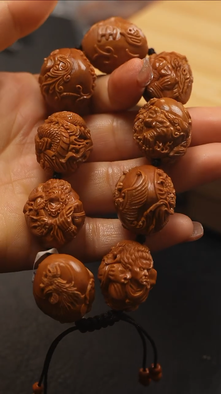 【闪购商品】橄榄核手串/手链橄榄核文玩作品+