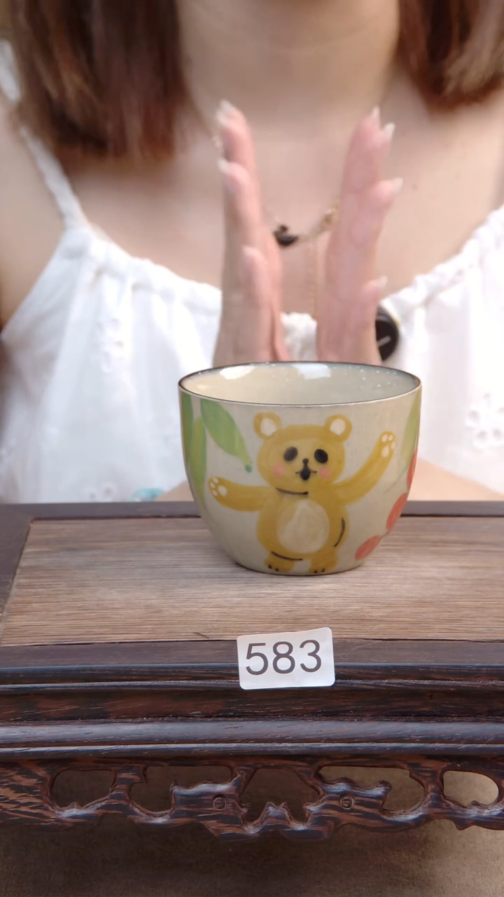 杯子景德镇陶瓷手绘583