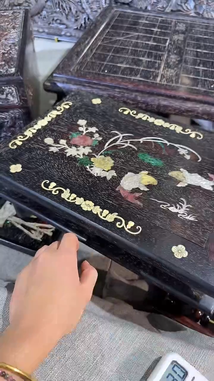 木家**儿A013紫檀木雕刻链接以直播间为准