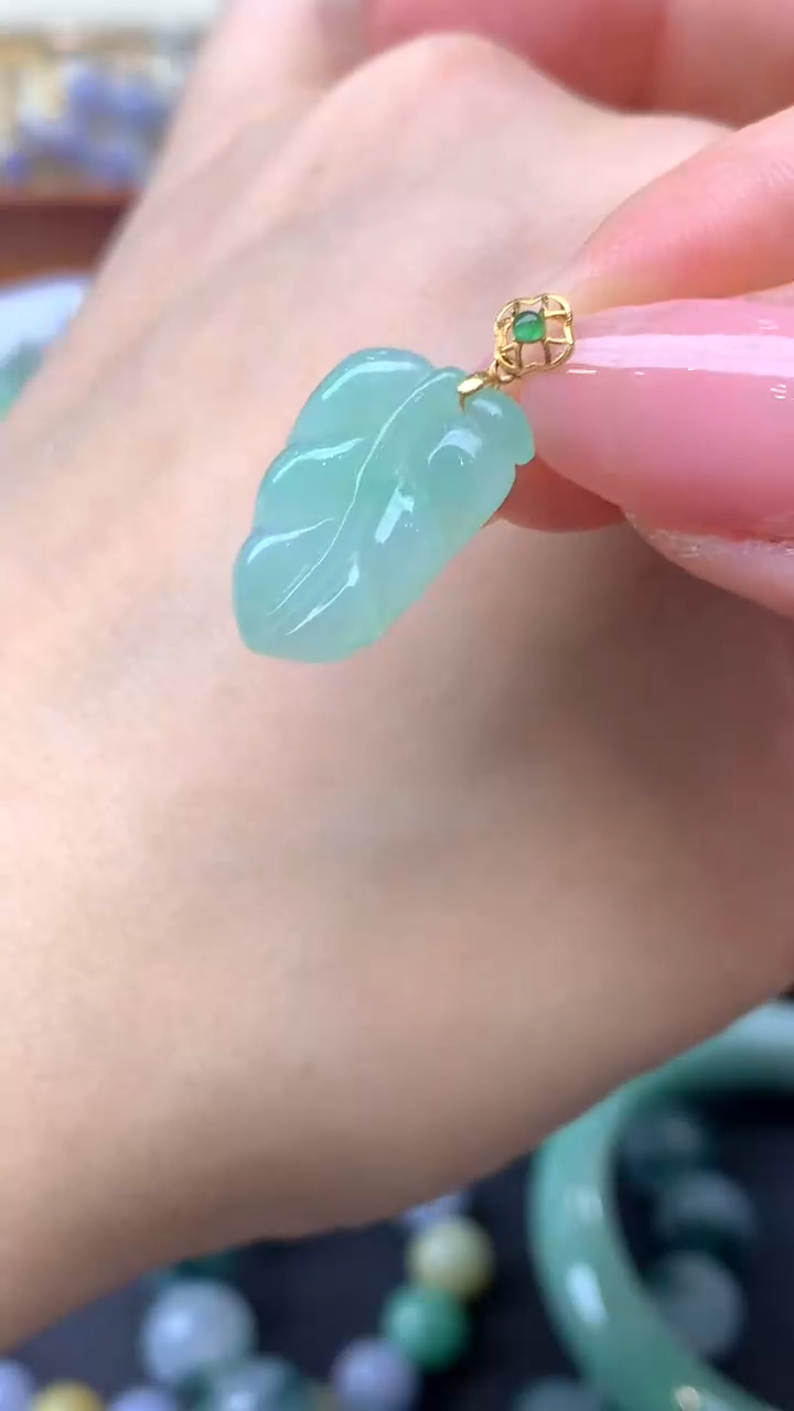 【闪购商品】翡翠颈饰未镶嵌31-天然翡翠